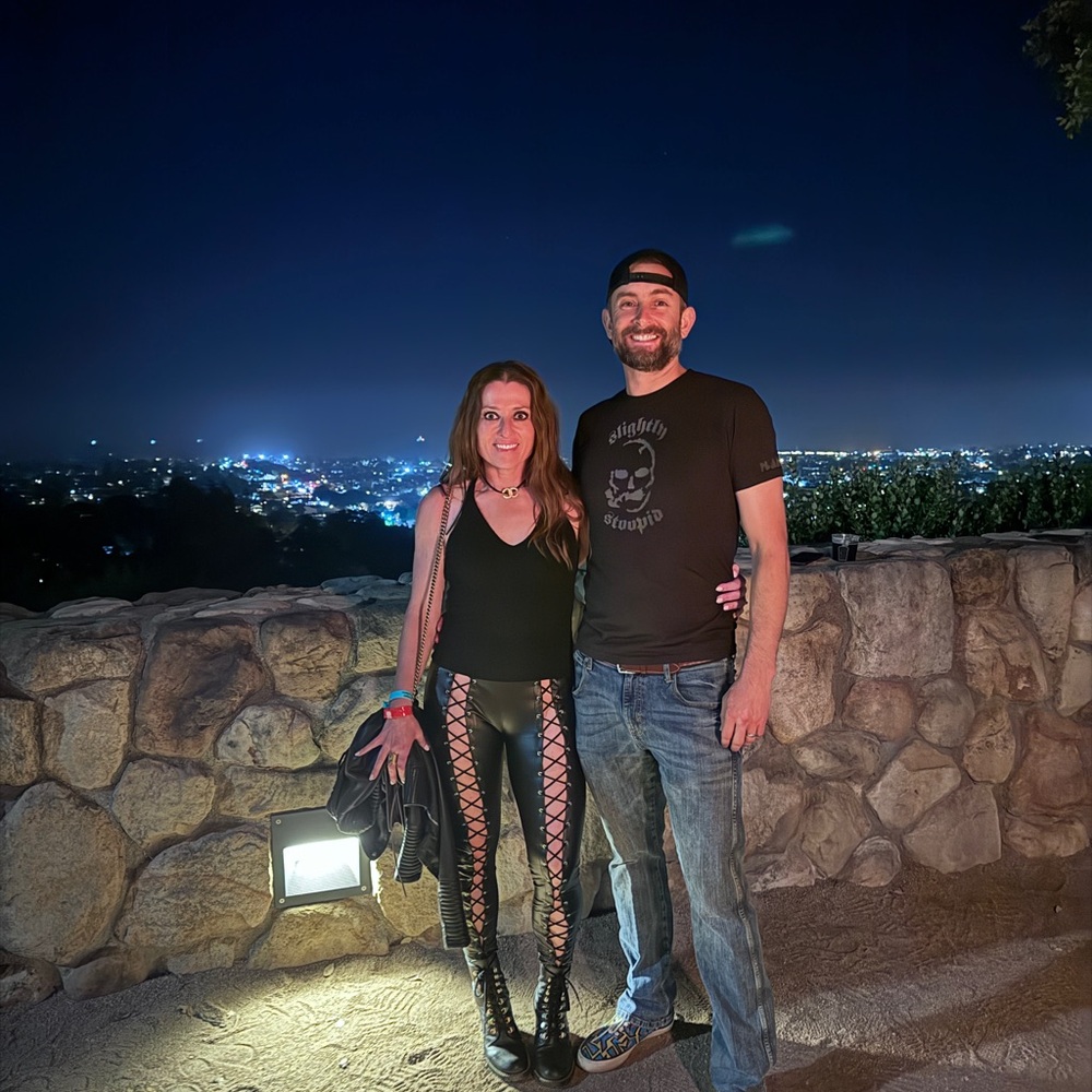 Current Mood Black Lace-Up Pants